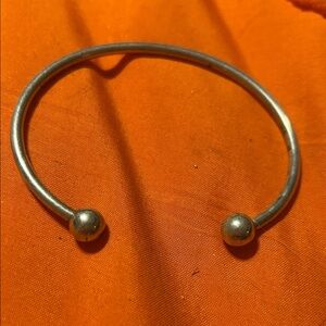 Elegant Silver Bangle Bracelet
